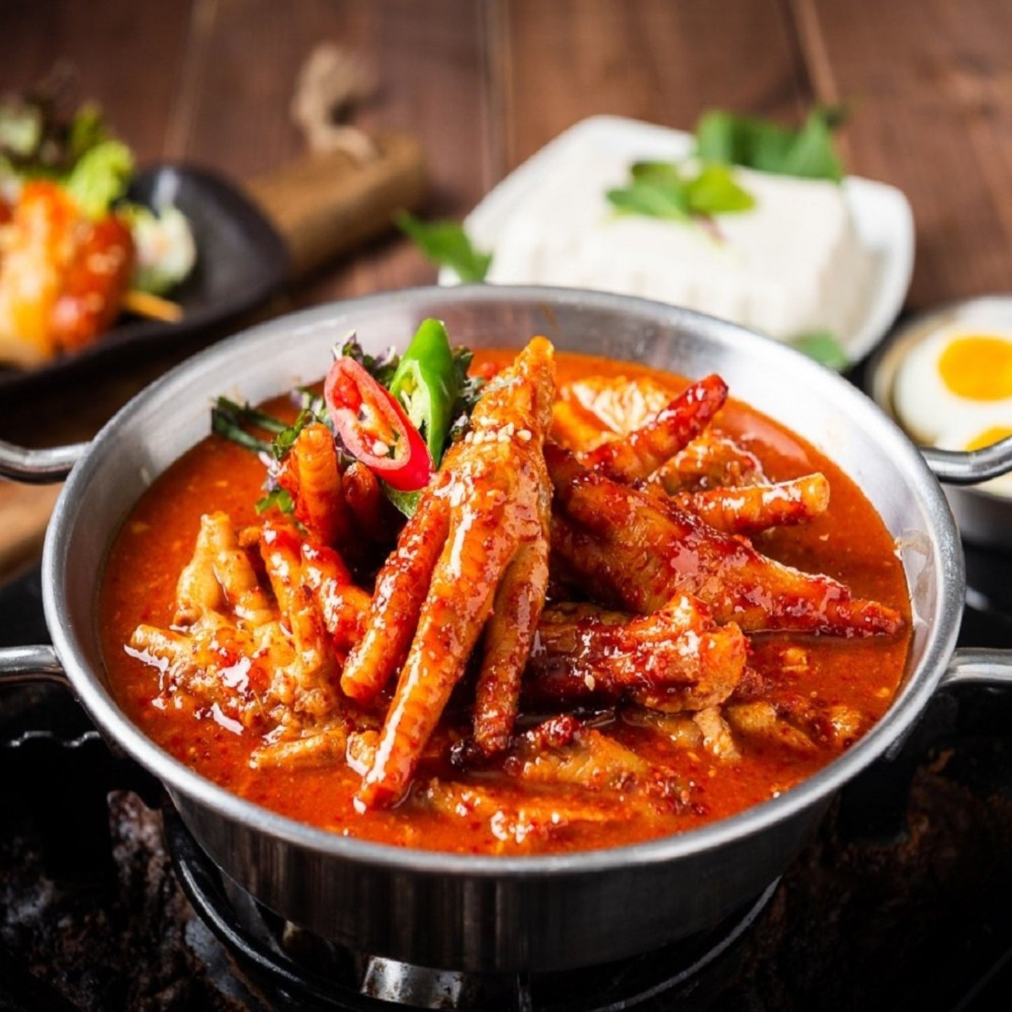 아주 매운 닭발 / Patas de Pollo Muy Picante