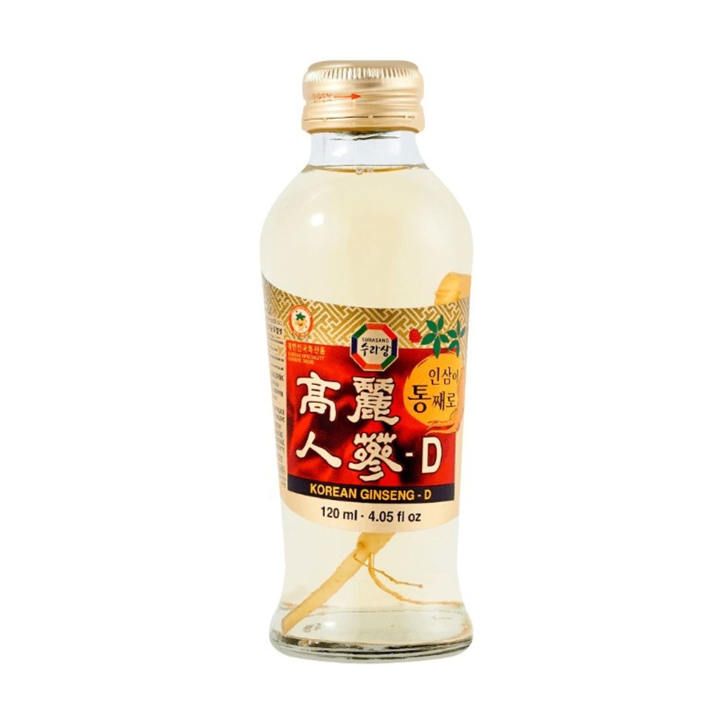 리얼 인삼 음료 / Bebida Coreana Sabrosa Y Saludable Con Ginseng Auténticoa)
