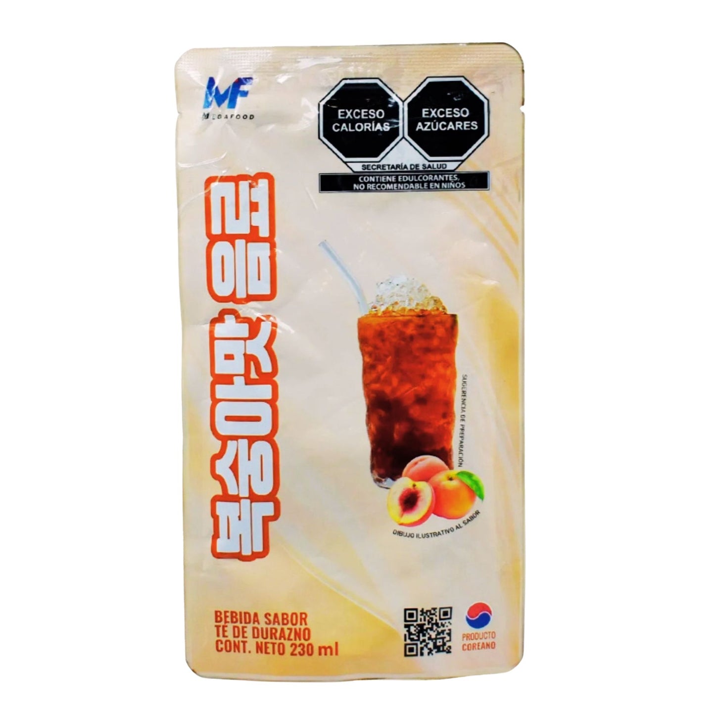 MegaFood 과일 에이드 230ml 10봉지/ 1 Caja de 10 Bolsas de Bebida Coreana Jugo Tipo Ade 230ml