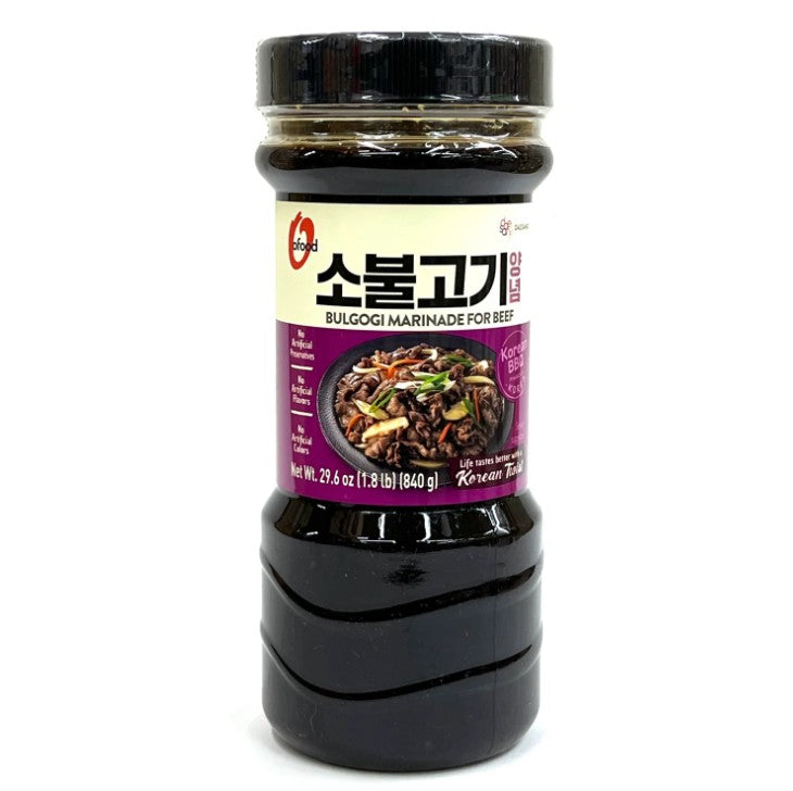 소불고기 양념장 840g / Comida Coreana Salsa Bulgogi Para Carne de Res 840g