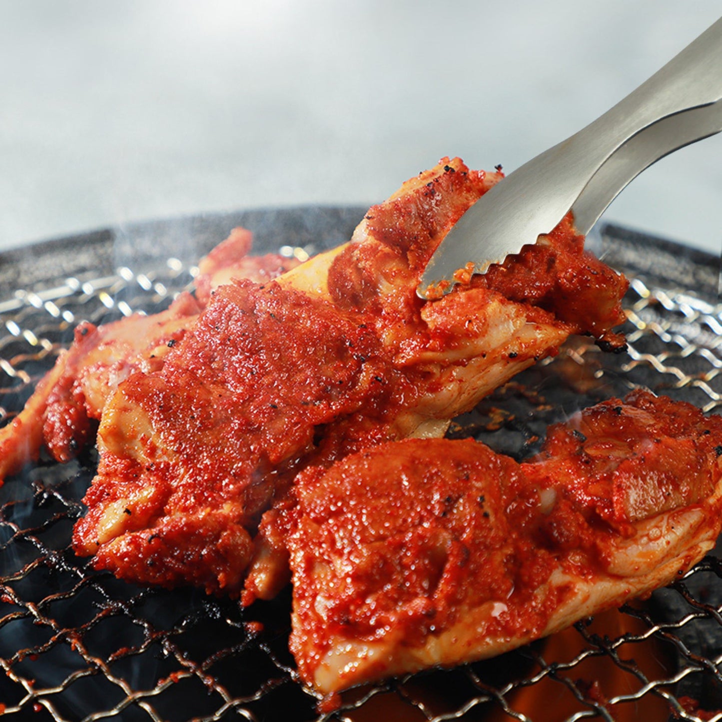 비조리 순살 닭갈비 / Carne de Pollo Con Salsa Dulce Picante