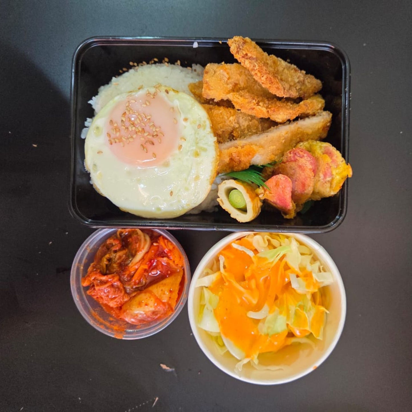 돈까스 덮밥 도시락 / Obento de Tonkatsu