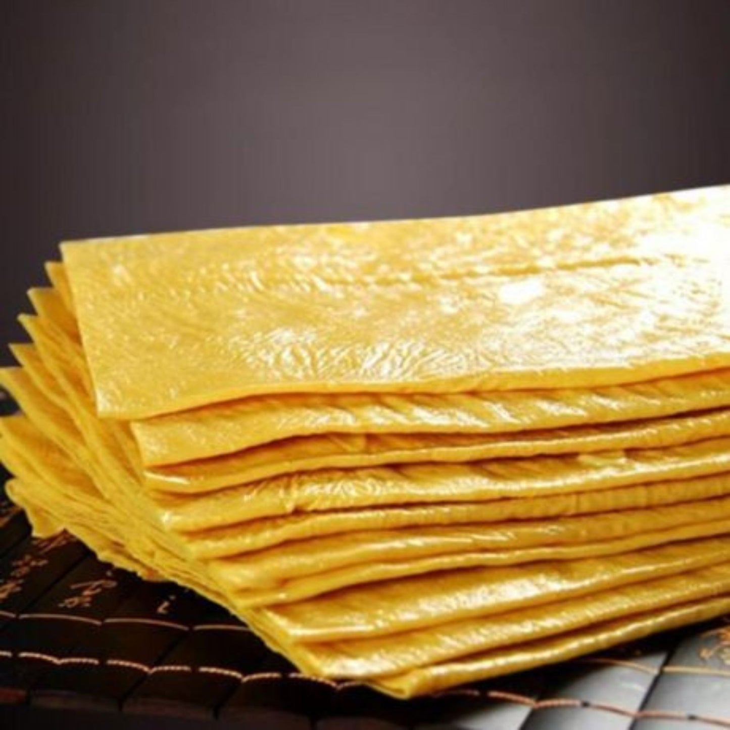 피 건두부 120g / 1 Bolsa de Laminas de Tofu Para Hot Pot y Comida Hecha 100% de Soya