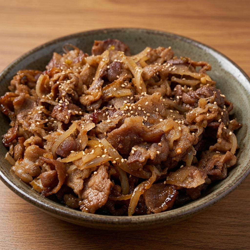 Cerdo para Jeyuk Bokkeum - Rodajas Finas de Cerdo 1kg (Congelada) 제육용 고기