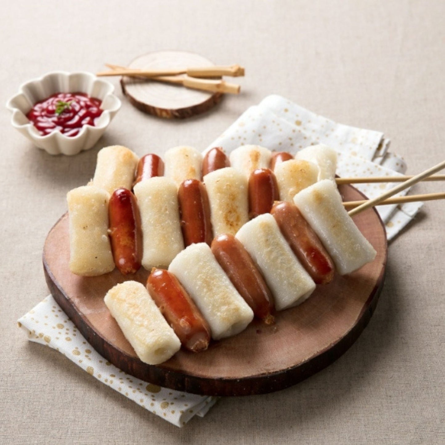 떡볶이 떡 500g / Pastel de Arroz Tteok Para Tteokbokki 500g