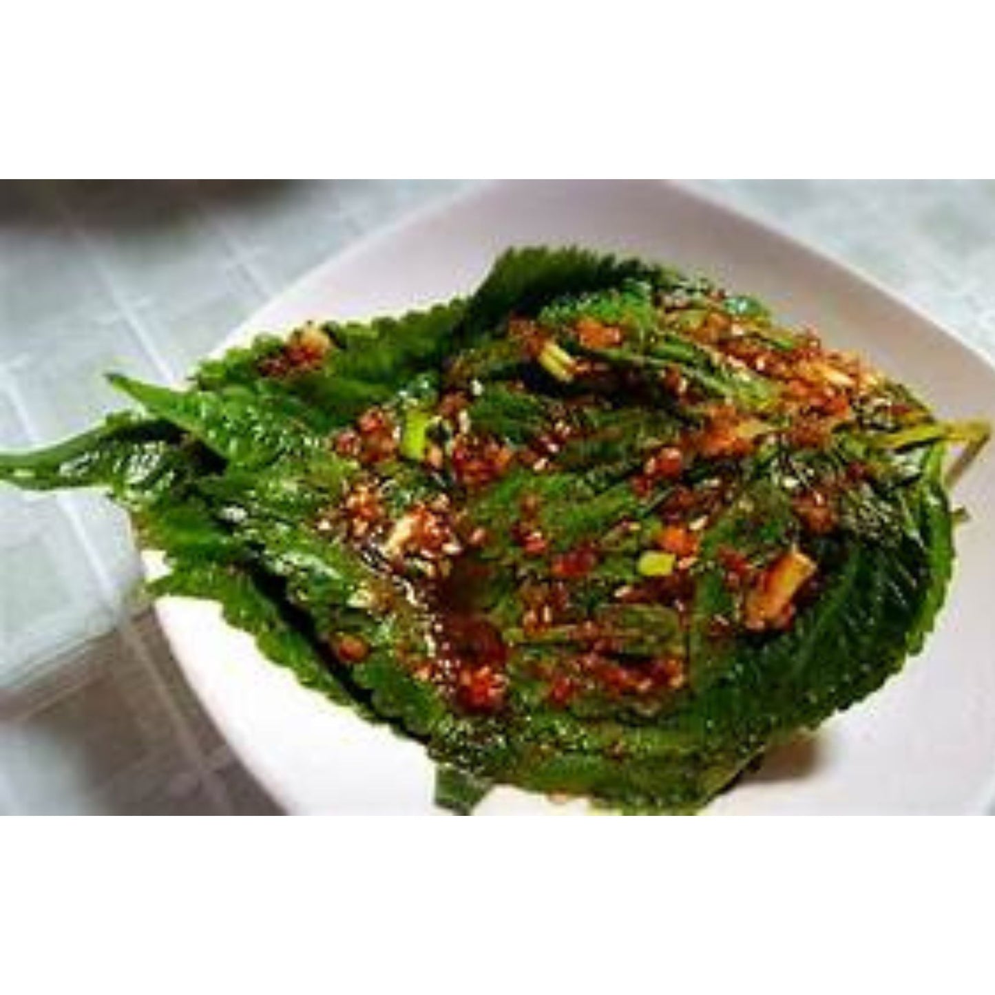 깻잎 장아찌 150g / 150g de Hojas de perilla encurtidas al estilo coreano