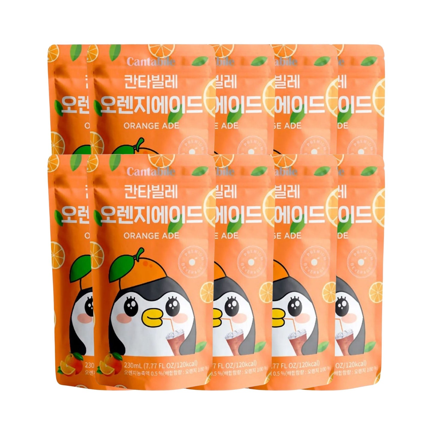 10 깐따빌레 에이드 / 10 bebidas coreanas Cantabiles ADE – sabor surtido