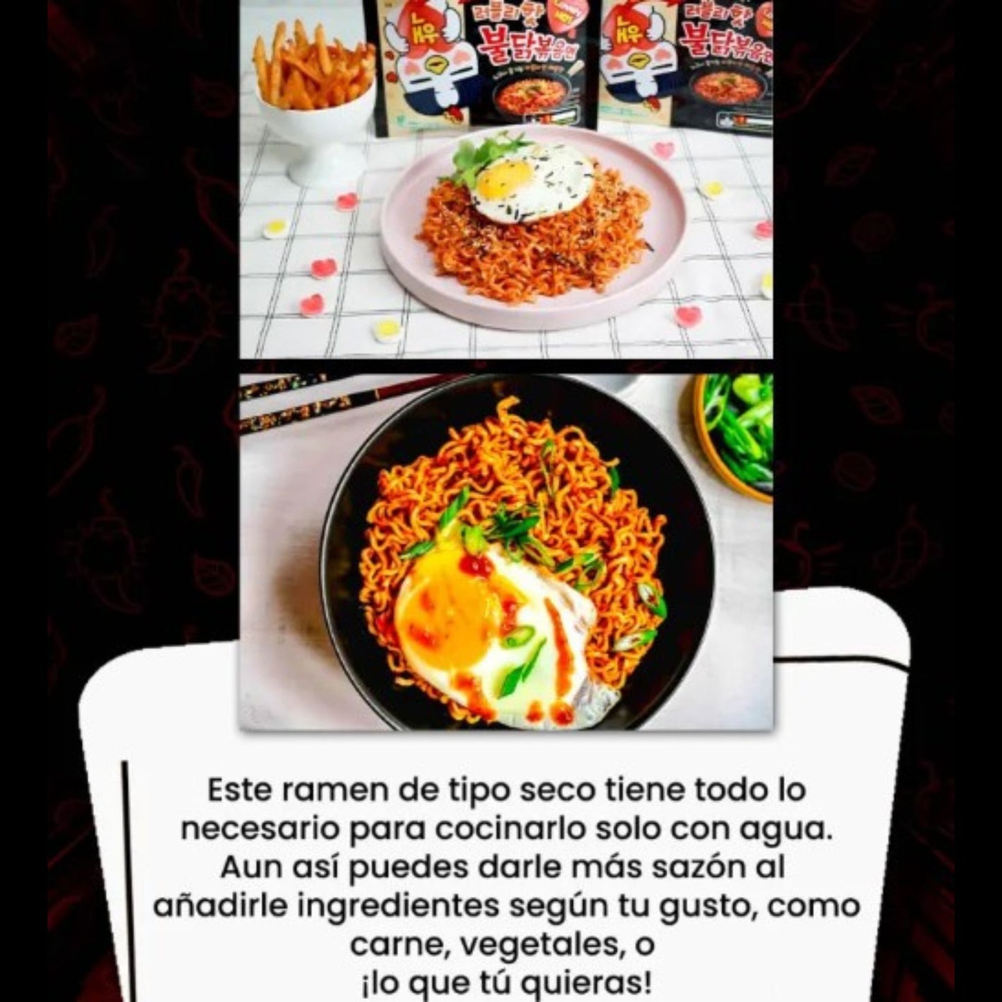 Sopa Instantánea Ramen Coreana Buldak Sabor de Medio Picante 1 Bolsa