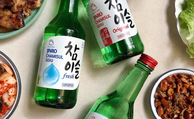 진로 오리지날/ Bebida Coreana Licor de Arroz Jinro Soju Sabor Original 1 Botella