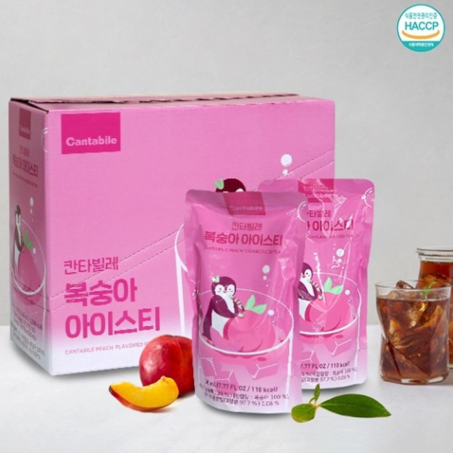 10 깐따빌레 에이드 / 10 bebidas coreanas Cantabiles ADE – sabor surtido