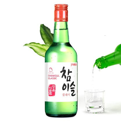 진로 오리지날/ Bebida Coreana Licor de Arroz Jinro Soju Sabor Original 1 Botella