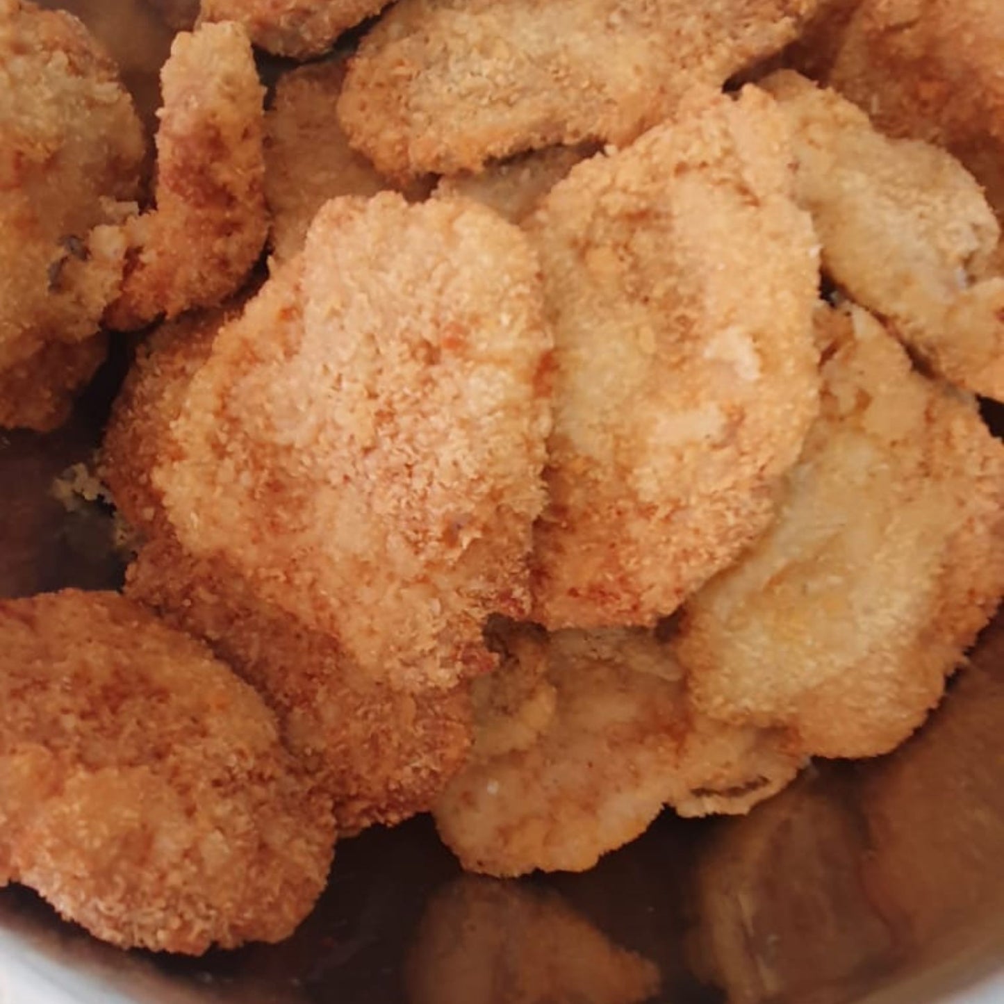 일본식 튀긴 돈까스 / Tonkatsu japonés empanizado y frito