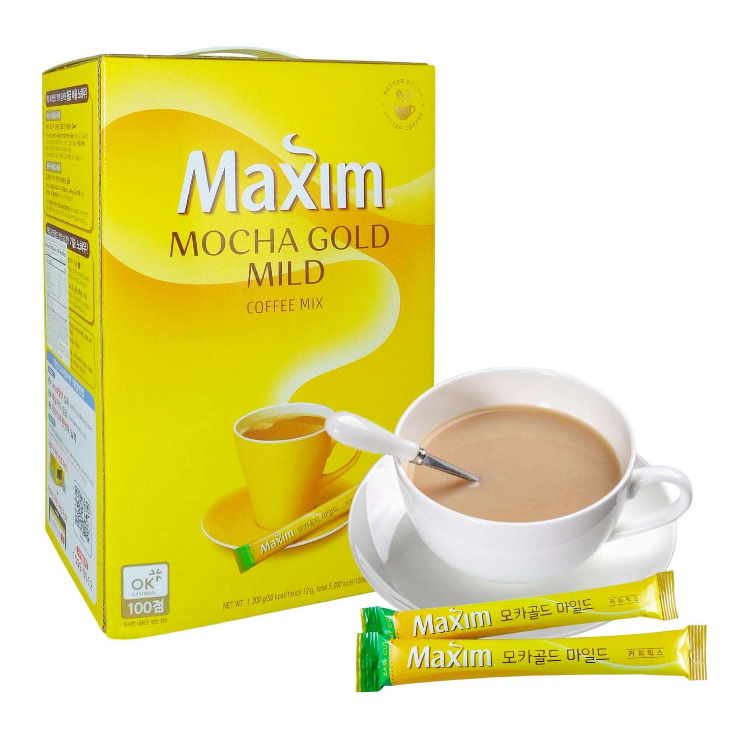 맥심커피 20봉 / Cafe Coreano Instantaneo Maxim 20 Sobres