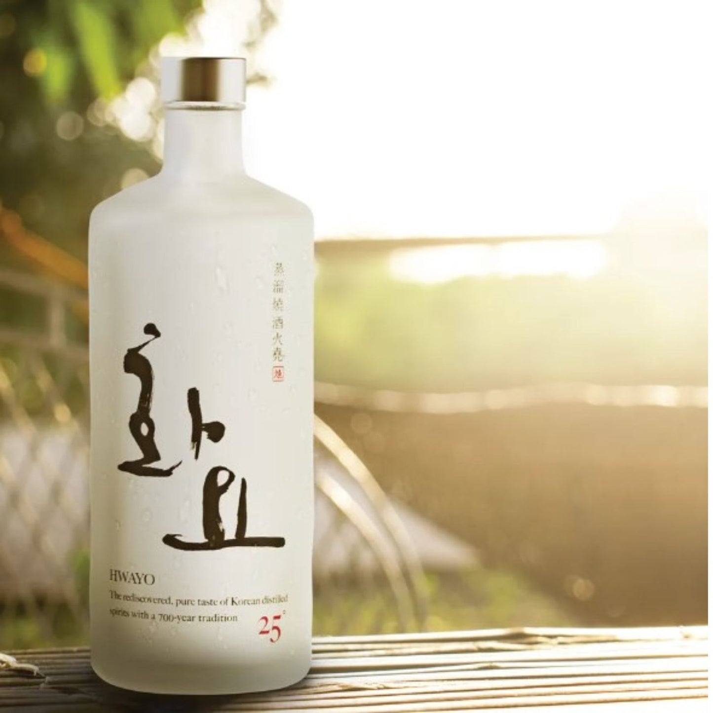 화요 25도 / Licor Coreano Soju Premium 25 Grado Hwayo 1 Botella