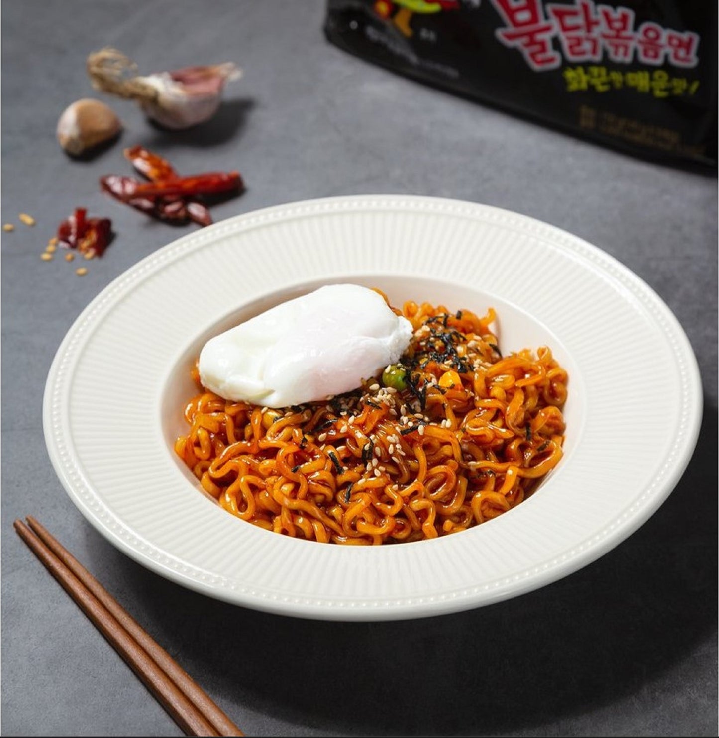 Sopa Instantánea Ramen Coreana Buldak Picante Sabor Original 1 Bolsa