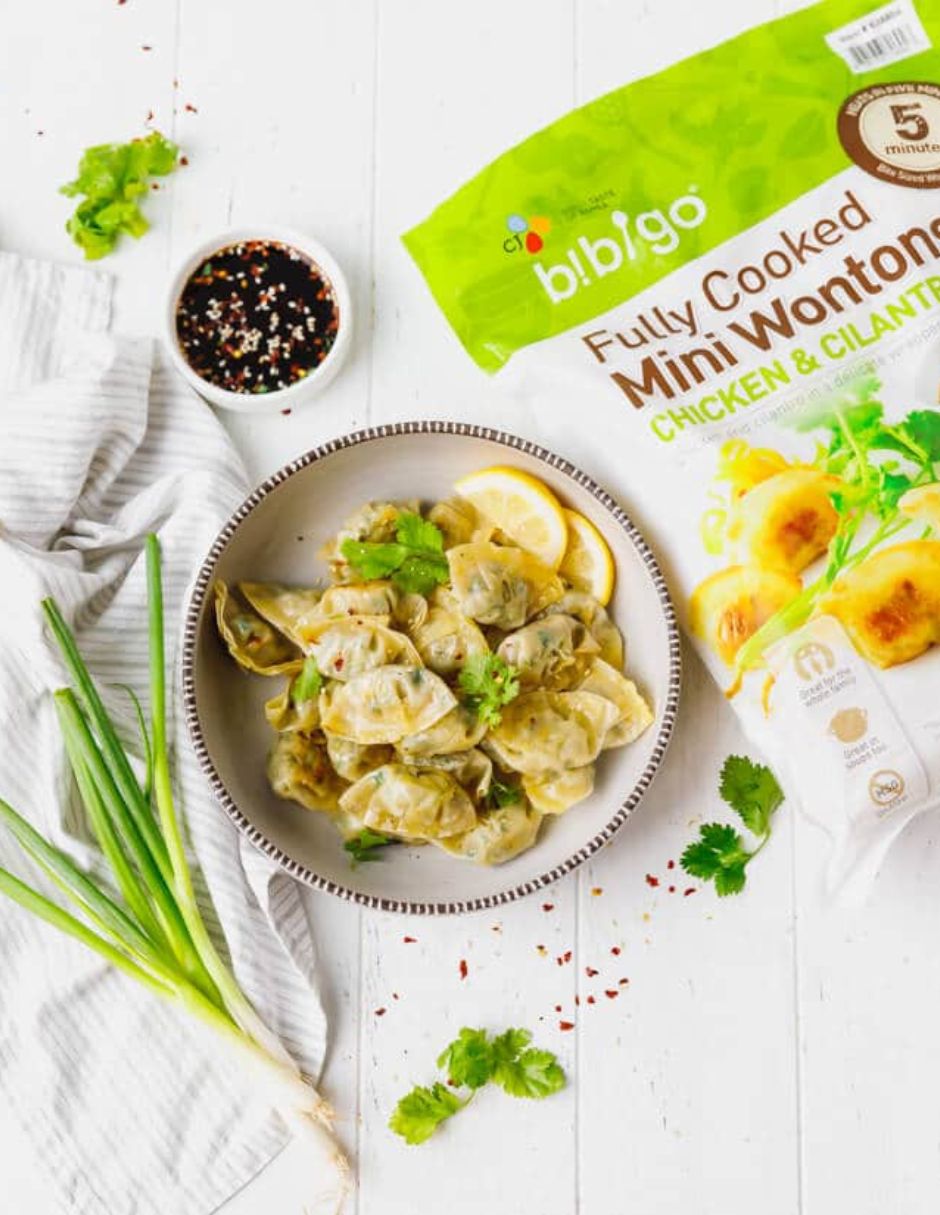 비비고 닭고기 고수만두 910g / Bibigo Mini Wonton Pollo Con Silantro 910g