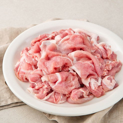 제육용 슬라이스한 돼지고기 500g / super delgado Carne de Cerdo