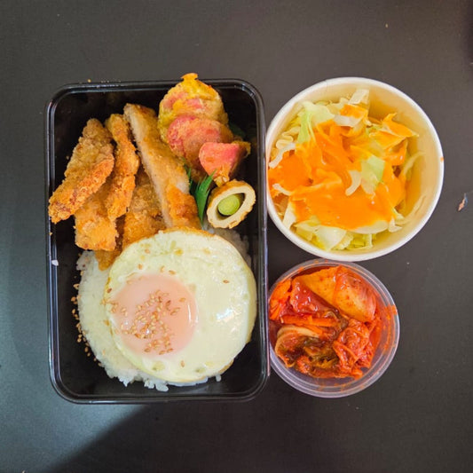 돈까스 덮밥 도시락 / Obento de Tonkatsu