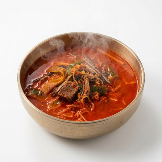 Yukgaejang (Sopa Picante Coreana de Res)-육개장 700g