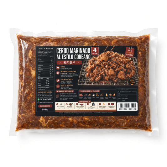 Kit de Bulgogui de Cerdo (돼지불백) 500g