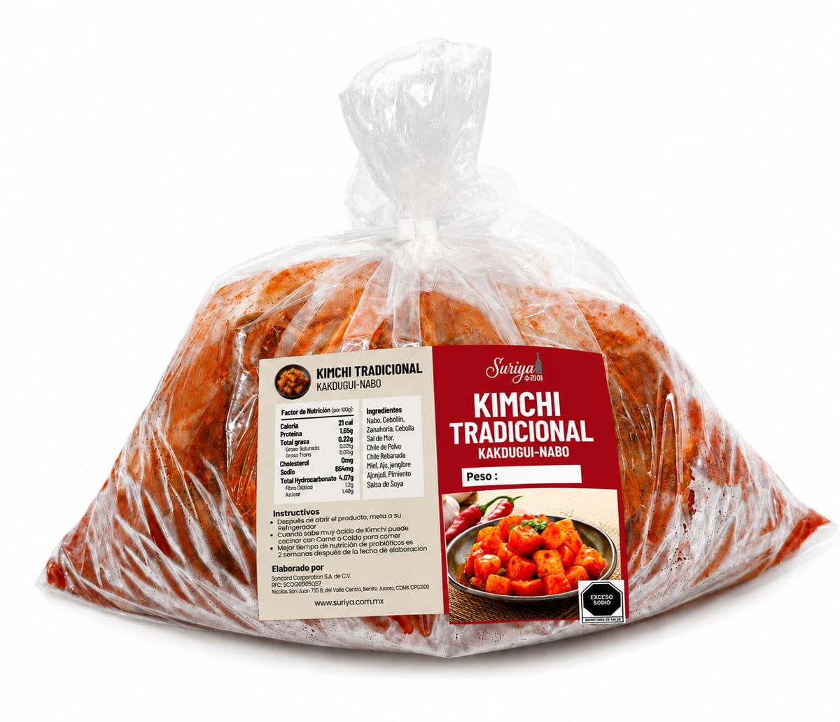 Sampler Kimchi Suriya – Elige 3 · Envío Gratis