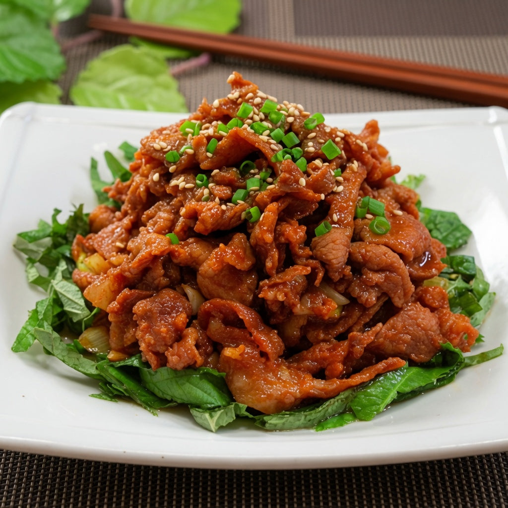 Cerdo para Jeyuk Bokkeum - Rodajas Finas de Cerdo 1kg (Congelada) 제육용 고기