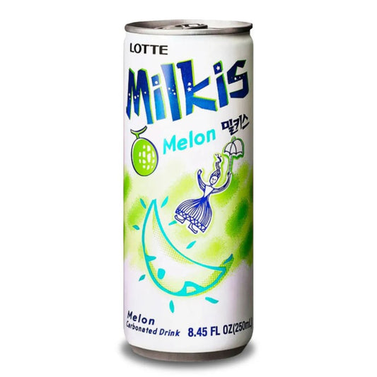 밀키스 멜론맛 / Bebida Coreana Gaseosa Milkis Sabor Melon 1 Lata