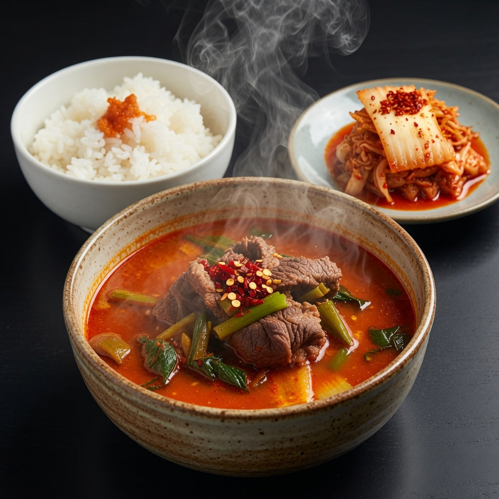 Yukgaejang (Sopa Picante Coreana de Res)-육개장 700g