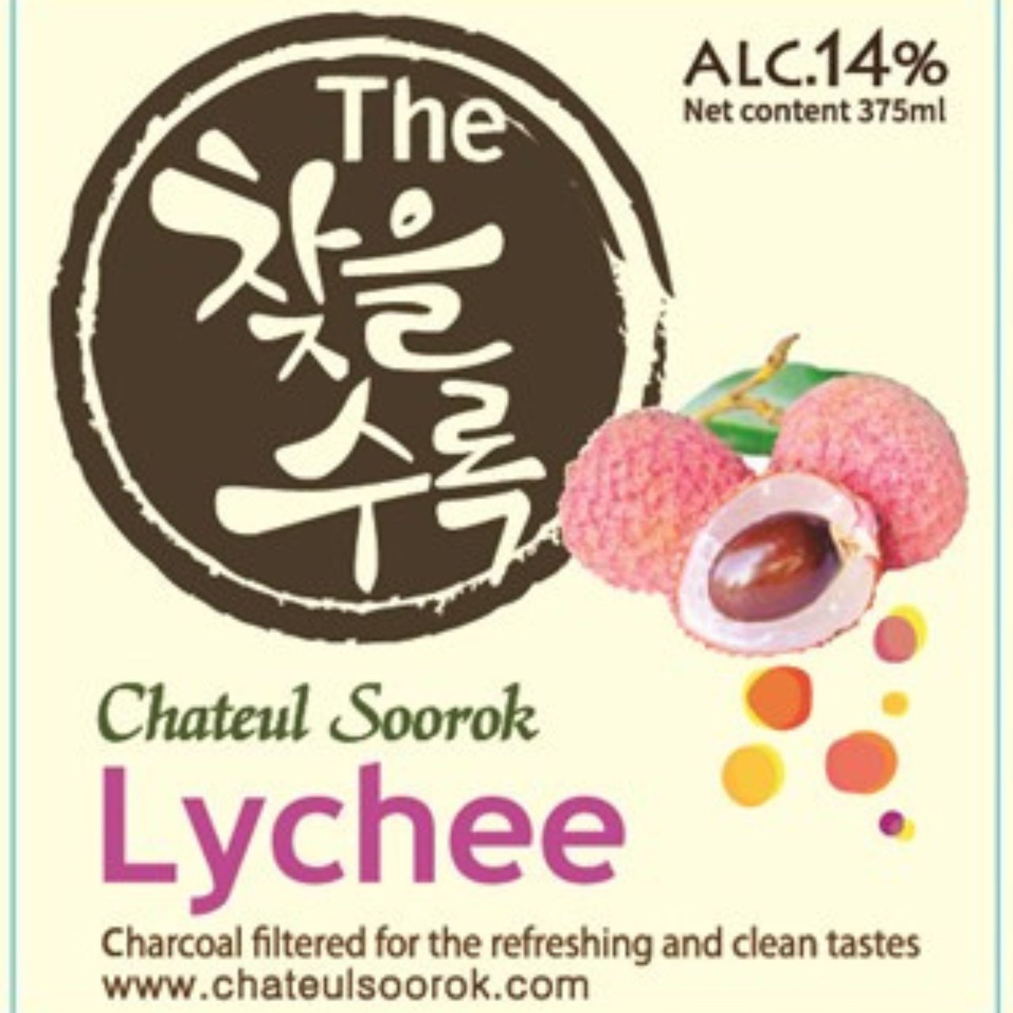 Licor Tradicional Coreano The Soju sabor Lychee 1 Botella