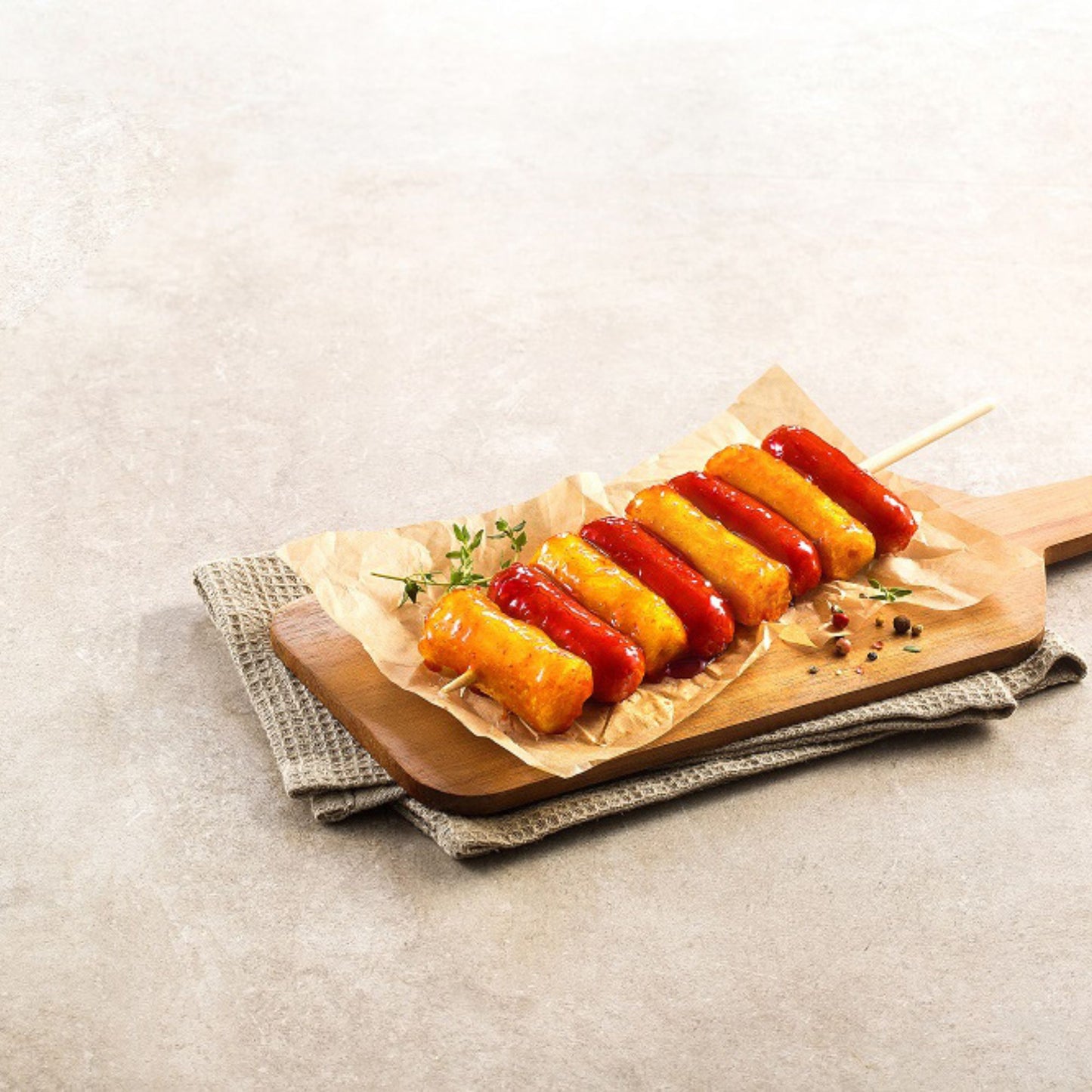 떡볶이 떡 500g / Pastel de Arroz Tteok Para Tteokbokki 500g