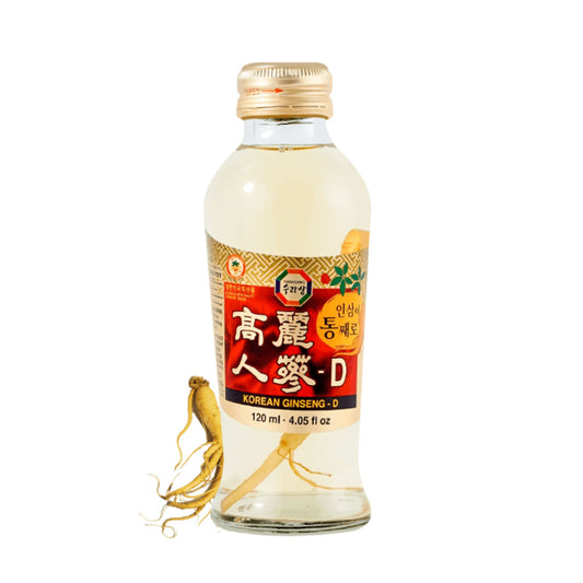 리얼 인삼 음료 / Bebida Coreana Sabrosa Y Saludable Con Ginseng Auténticoa)