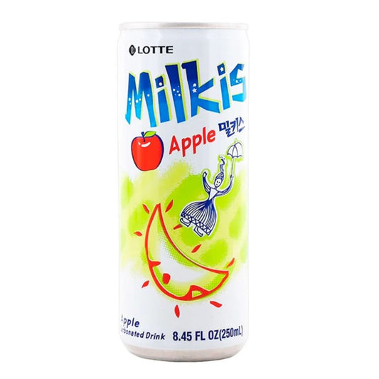 밀키스 사과맛 / Bebida Coreana Gaseosa Milkis Sabor Manzana 1 Lata