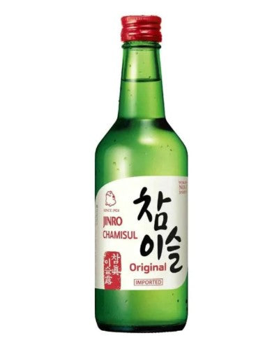 진로 참이슬 오리지널 / Bebida Coreana Licor de Arroz Jinro Soju Sabor Original 1 Botella