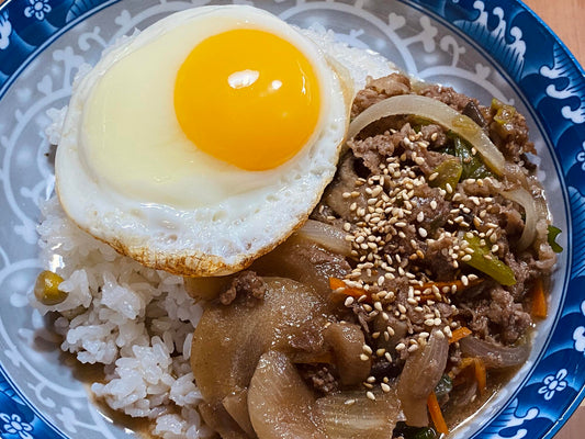 불고기 덮밥 도시락 / Obento de Bulgogi