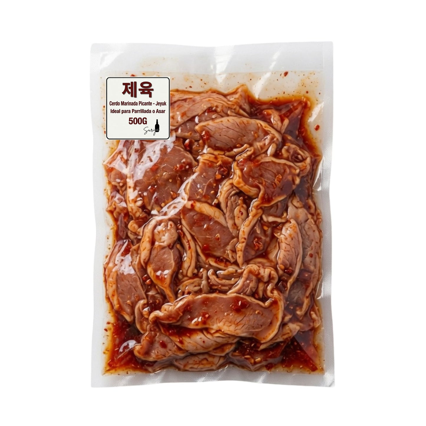 Jeyuk- Cerdo Marinado con Salsa de Gochujang Picante(제육) 500G