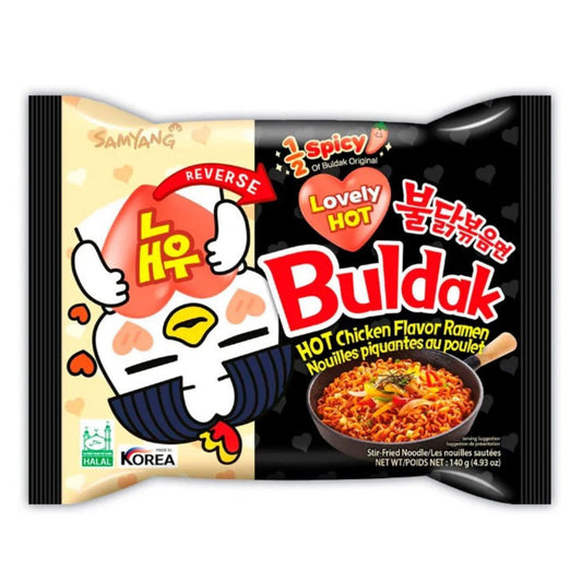 Sopa Instantánea Ramen Coreana Buldak Sabor de Medio Picante 1 Bolsa