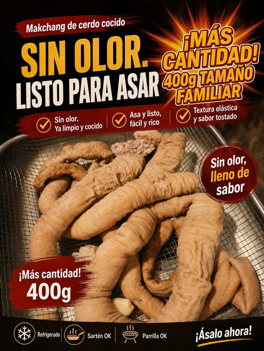 Tripa Gordo Preparado para Asar o Freir 400 Gramos