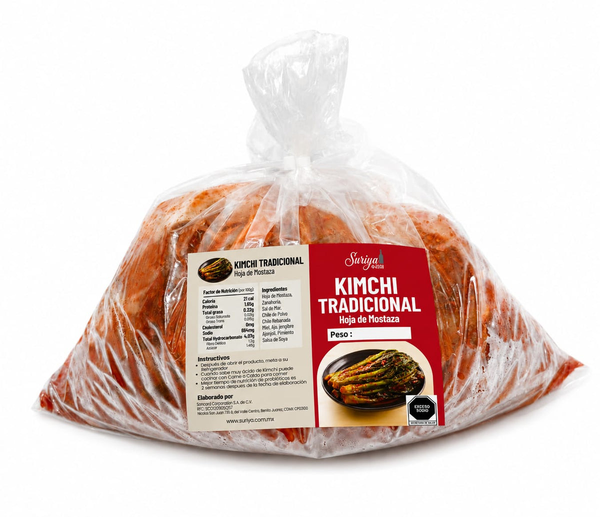 Sampler Kimchi Suriya – Elige 3 · Envío Gratis