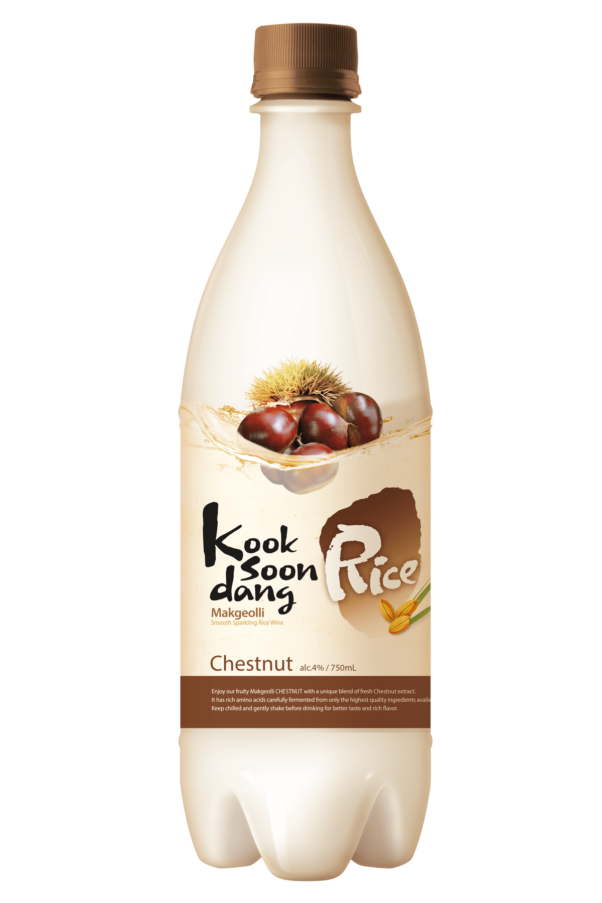 국순당 막걸리 밤맛 / Bebida Coreana Makkoli Kooksoondang Sabor Castana 1 Botella