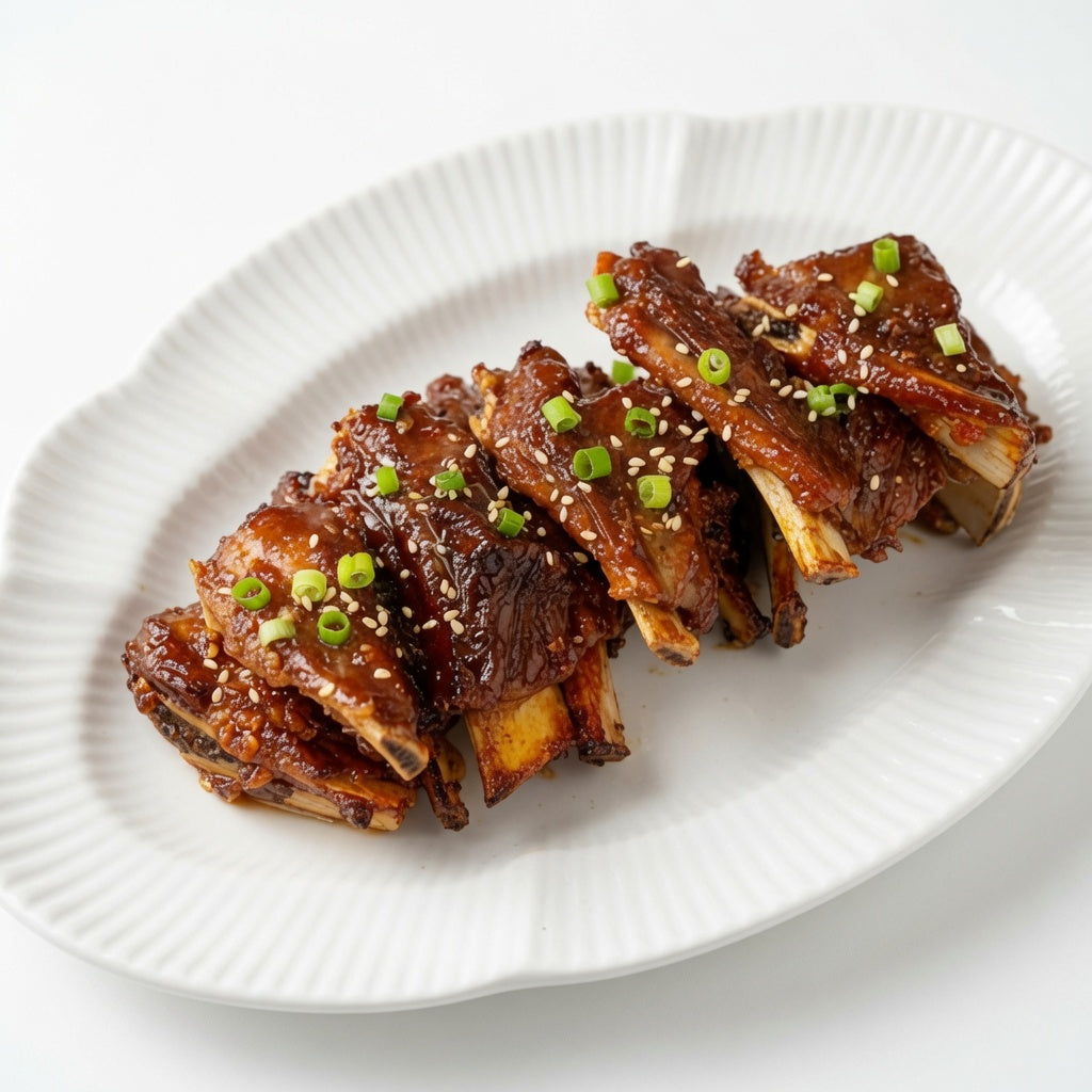 Costillas de Cerdo Laterales (Jjokgalbi) 1kg - Corte Coreano 쪽갈비