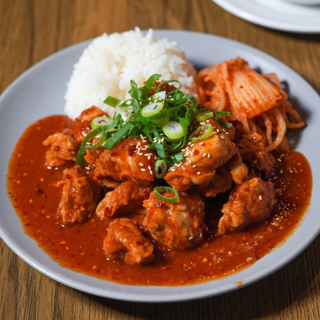 Kit de Dakgalbi (Pollo Picante Coreano-춘천 닭갈비) 500g