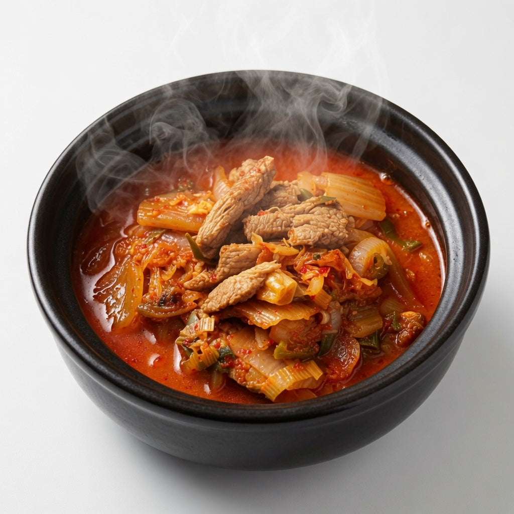 Cabeza de Lomo (목살) - Corte Grueso de Cerdo Coreano 1kg (Congelada)