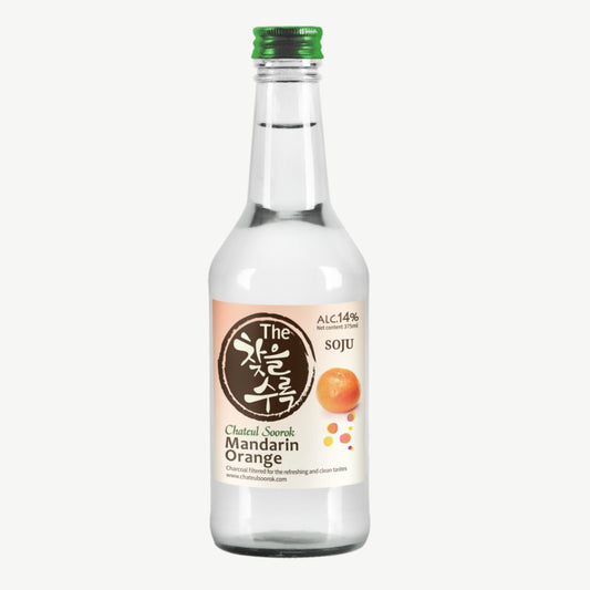 Licor Tradicional Coreano The Soju sabor Mandarina 1 Botella