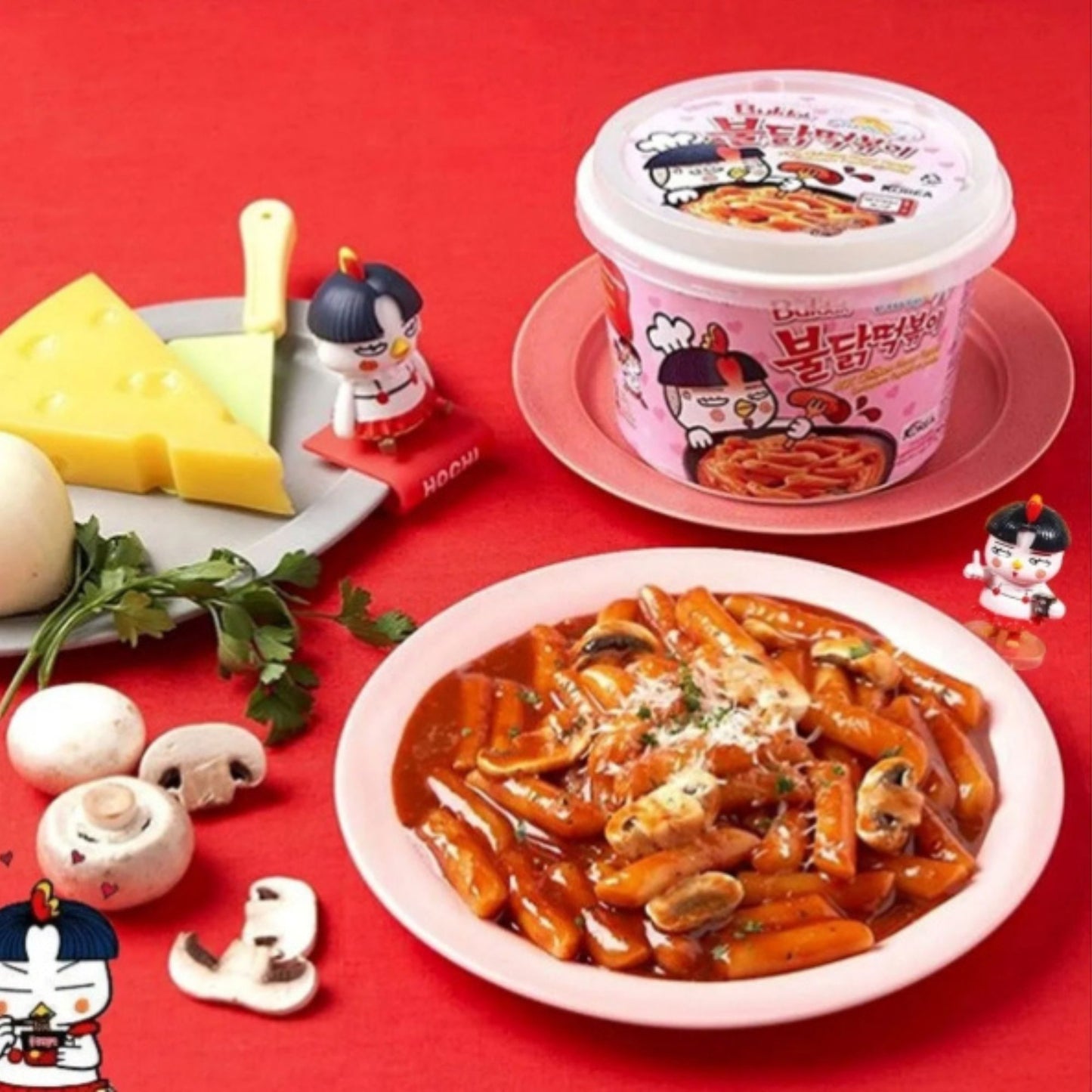 Toppoki Coreana Buldak Big Bowl Sabor Carbonara 1 cup