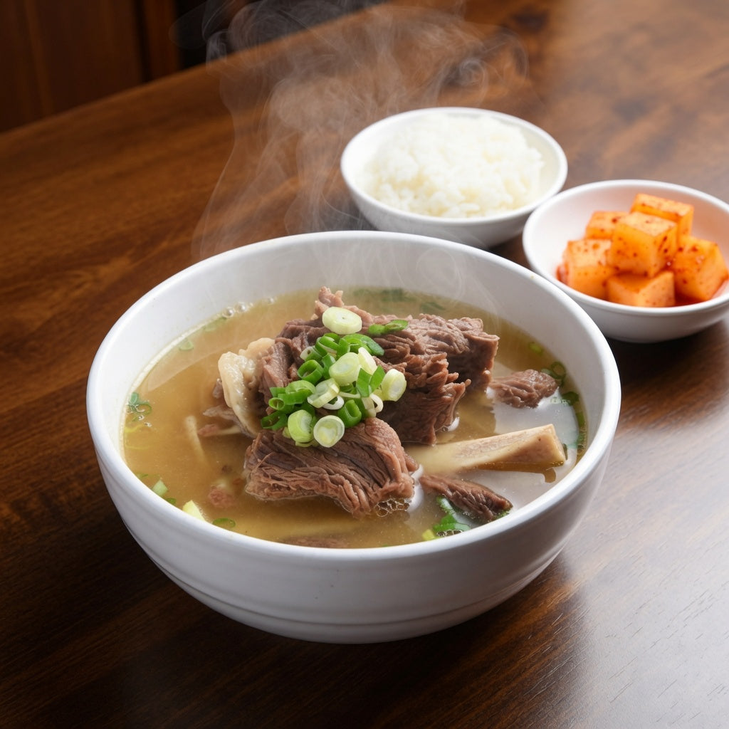 Galbitang (Sopa Coreana de Costilla de Res)-갈비탕 850g