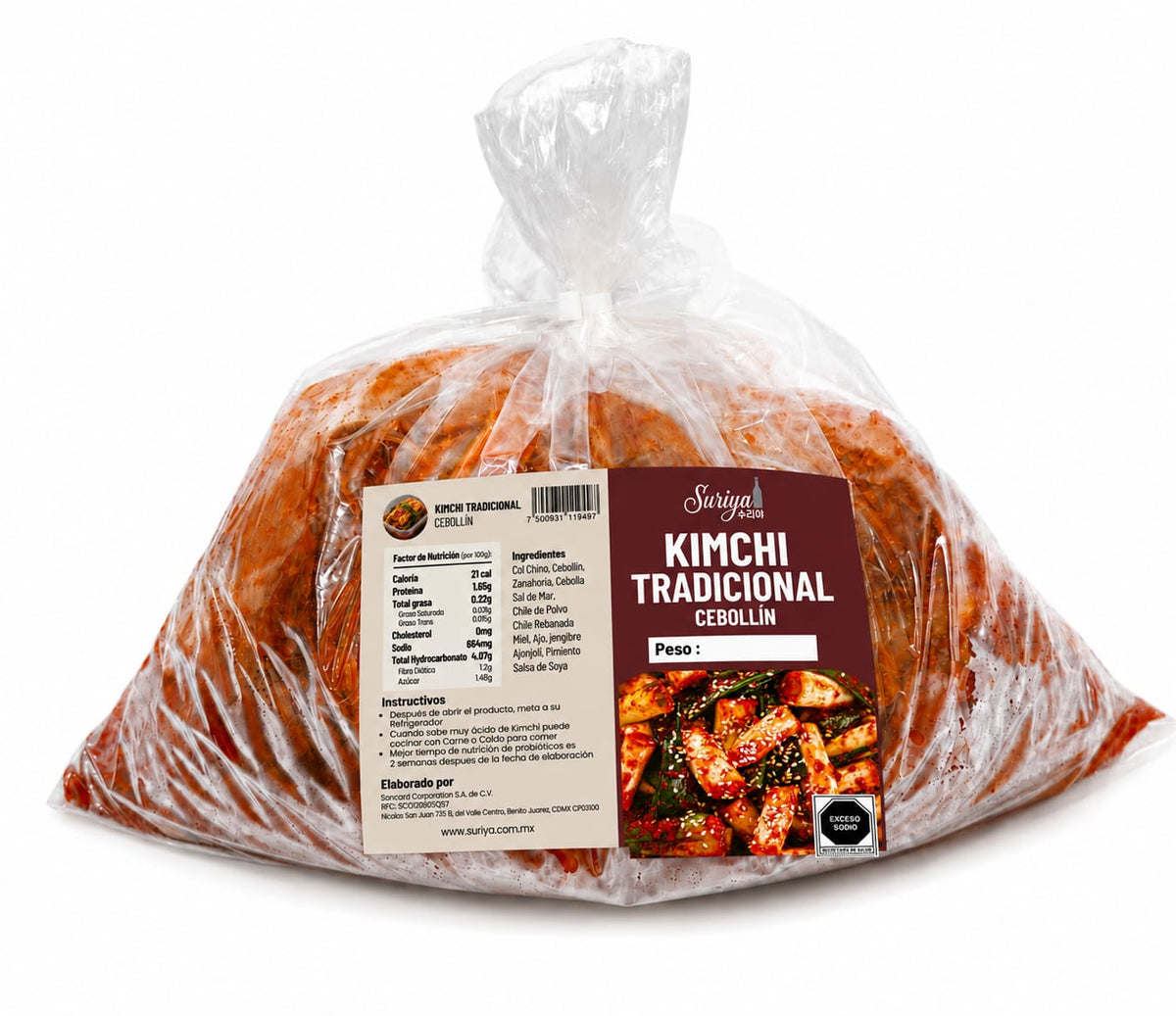 Sampler Kimchi Suriya – Elige 3 · Envío Gratis