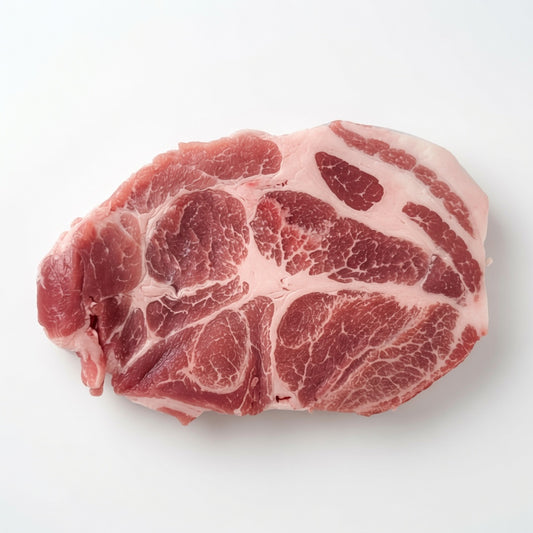 Cabeza de Lomo (목살) - Corte Grueso de Cerdo Coreano 1kg (Congelada)