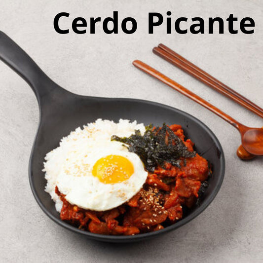 제육 덮밥 도시락 / Obento de Jeyuk<Cerdo Con Salsa Dulce Picante