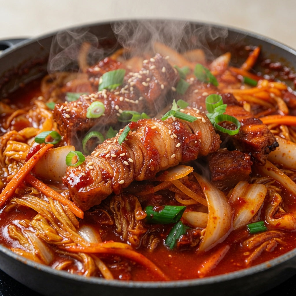 Samgyeopsal - Panceta de Cerdo Coreana 1kg (Congelada) 삼겹살