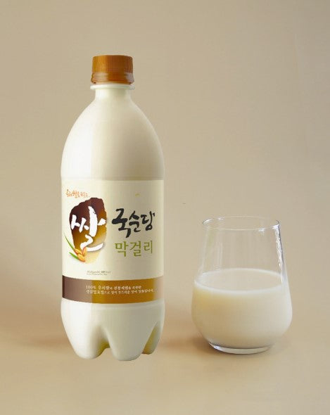 국순당 막걸리 오리지널 맛 / Bebida Coreana Makkoli Kooksoondang Sabor Original 1 Botella